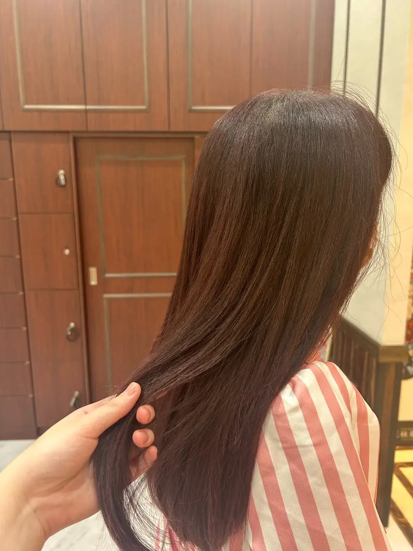 【モデル🧸】ロングヘアカットの写真