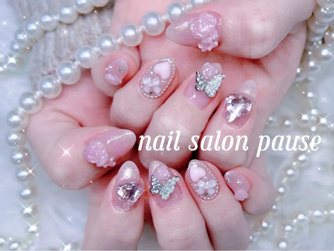 ネイル ハンドネイル ハンドケア nail salon pause✨のネイルデザイン