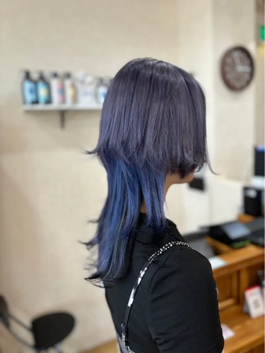 カラー エクステ 坂野 結子のヘアスタイル