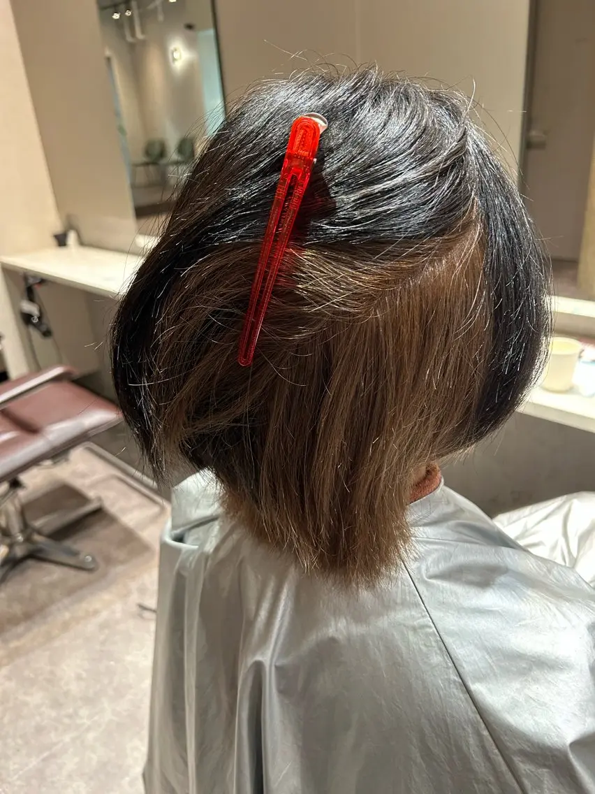 カラー 安田 准太のヘアスタイル