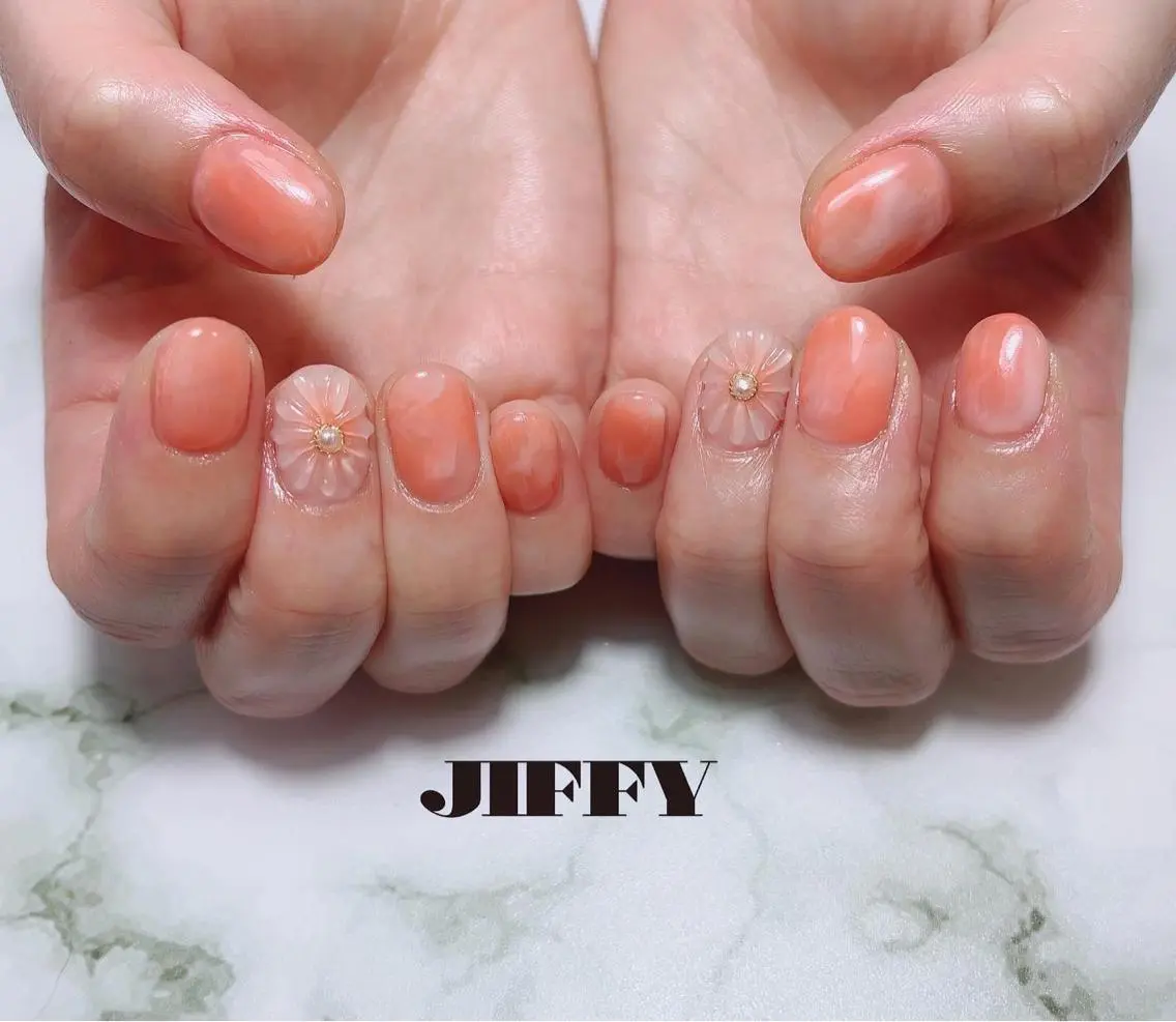ネイル ニュアンスネイル JIFFY nailstudioのネイルデザイン