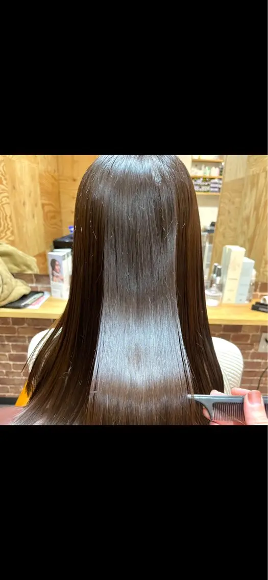ロング 髪質改善 トリートメント カット ヘアカラー トリートメント 悩み解決×美髪再現性 ◎村上/店長のヘアスタイル