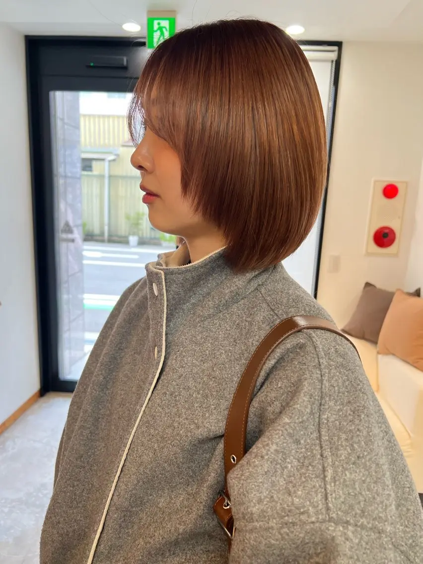 ⭐️２回目ご来店の方⭐️透明感🪽🩵ワンカラー（イルミナカラー）+内部補修トリートメント🫧（SYSTEM）の写真
