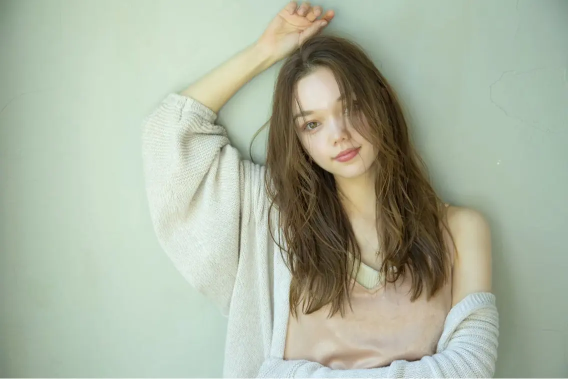 ロング カラー ヘアアレンジ ⭐️巻ける縮毛矯正/ レイヤー to-kiのヘアスタイル