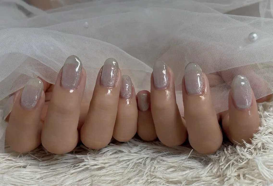 ネイル マグネットネイル ハンドネイル nail salon はるりのネイルデザイン