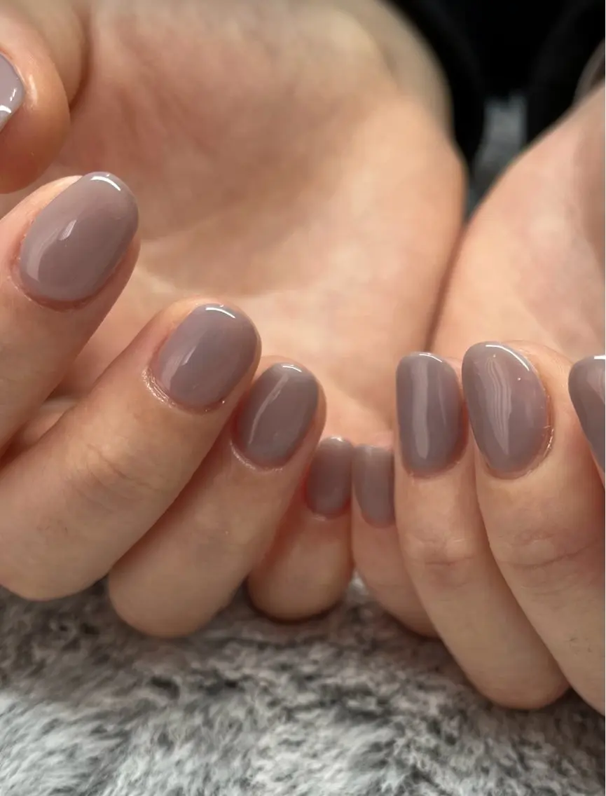 ネイル ワンカラーネイル Sakai 🧸🍀のネイルデザイン