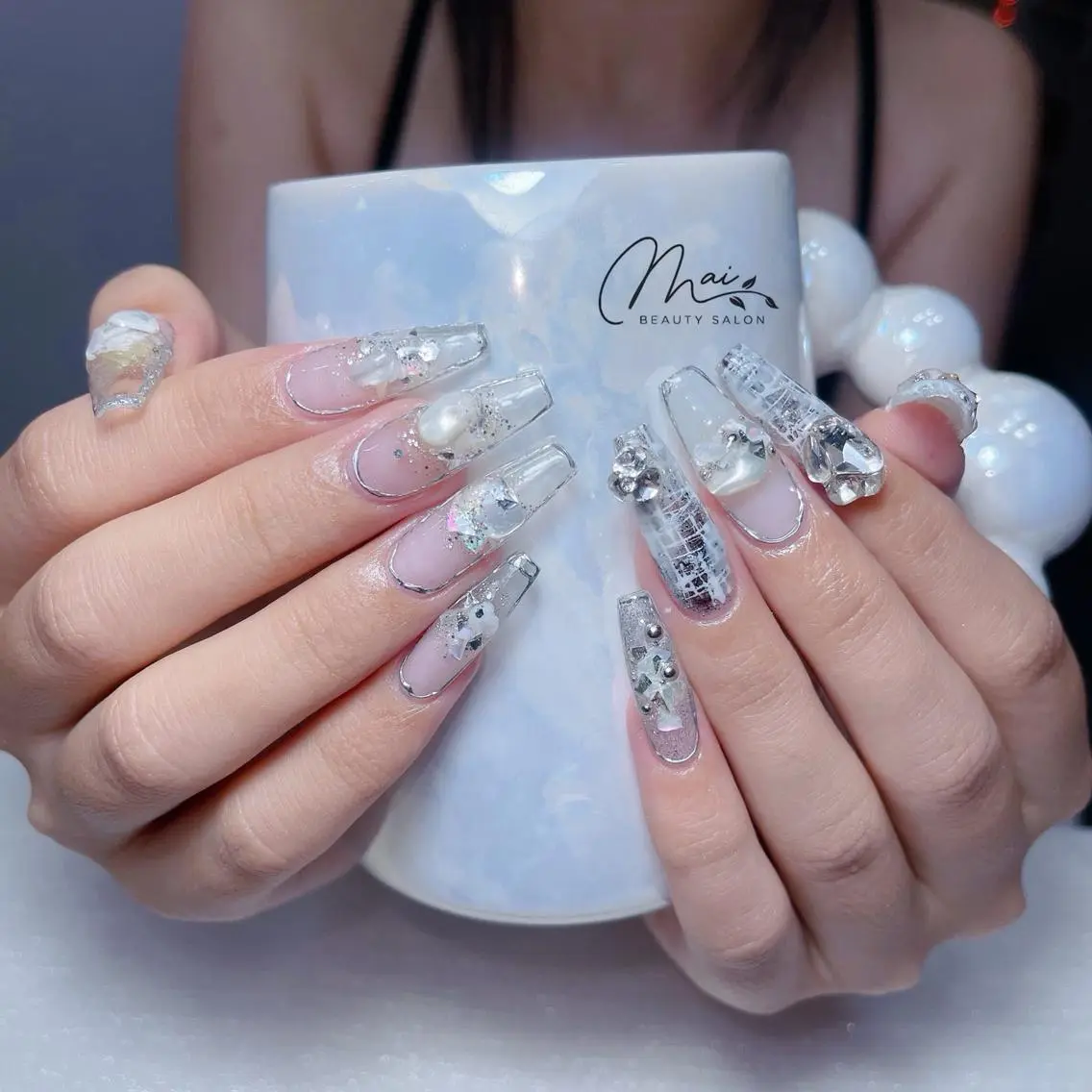 ネイル ジェルネイル パラジェル ワンホンネイル MaiBeauty HaNaのネイルデザイン