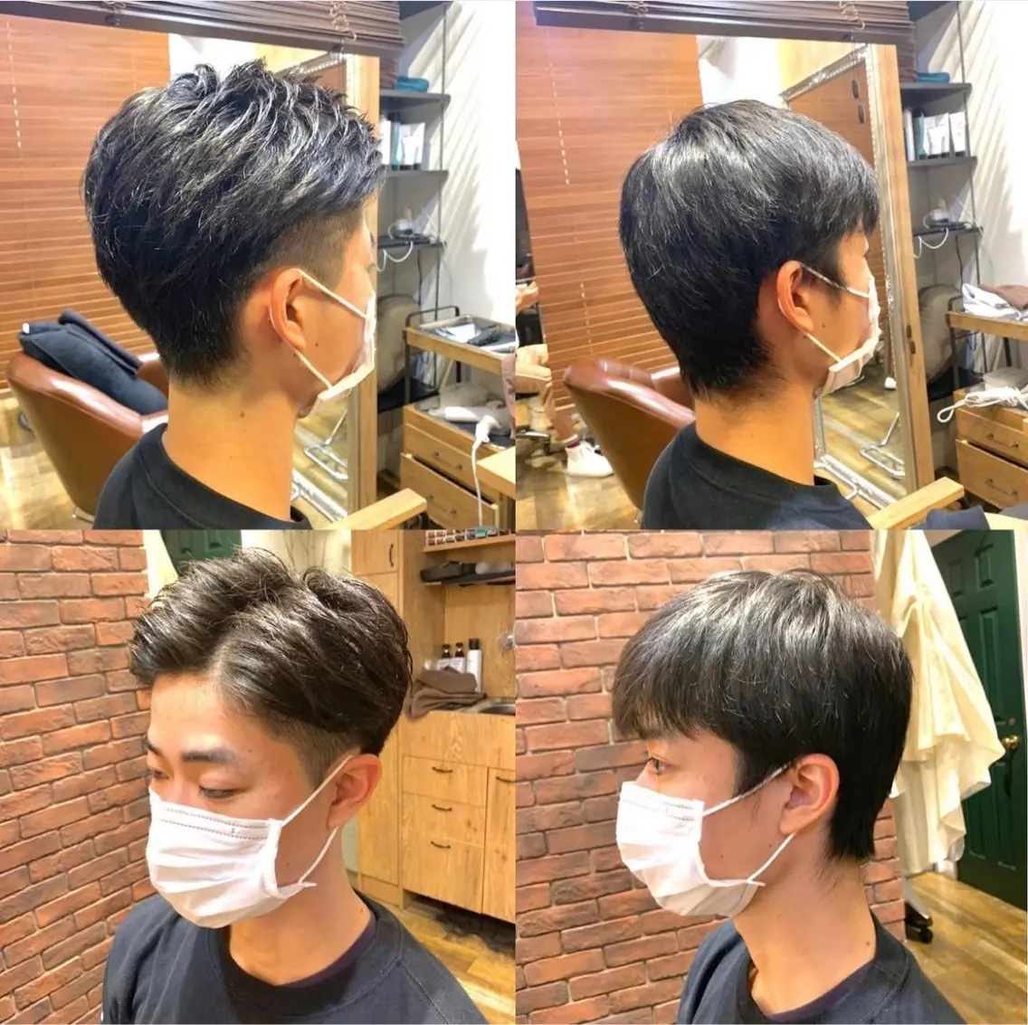 ショート 上田 英介のヘアスタイル