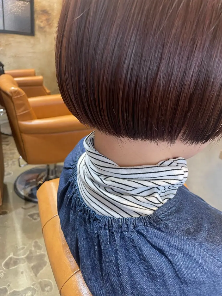ショート カット ヘアカラー トリートメント channel 大澤俊文のヘアスタイル
