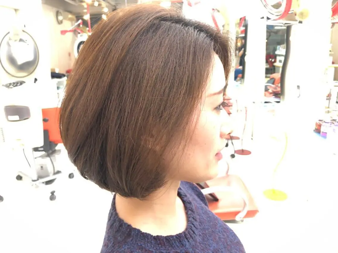 ミディアム 小森 貫治のヘアスタイル