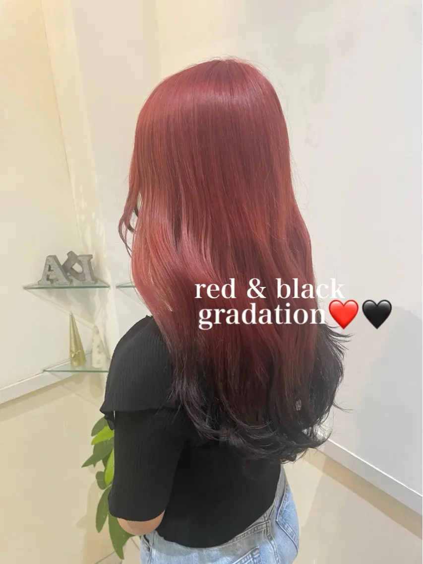 ロング カラー ヘアカラー トリートメント 髪質改善カラー🤍 エクステ✨君島由実子のヘアスタイル
