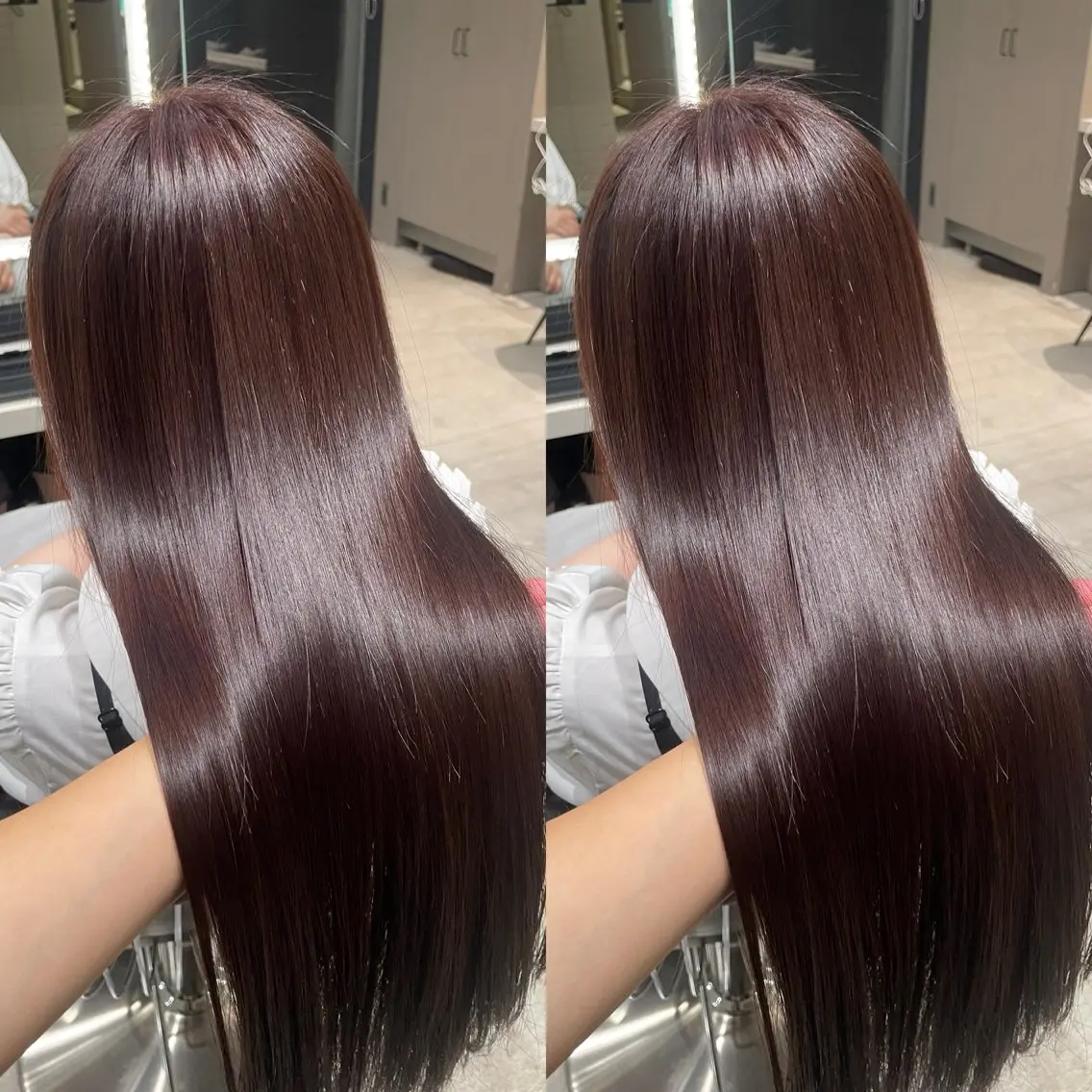 ロング 縮毛矯正/艶カラー 笠原康平のヘアスタイル
