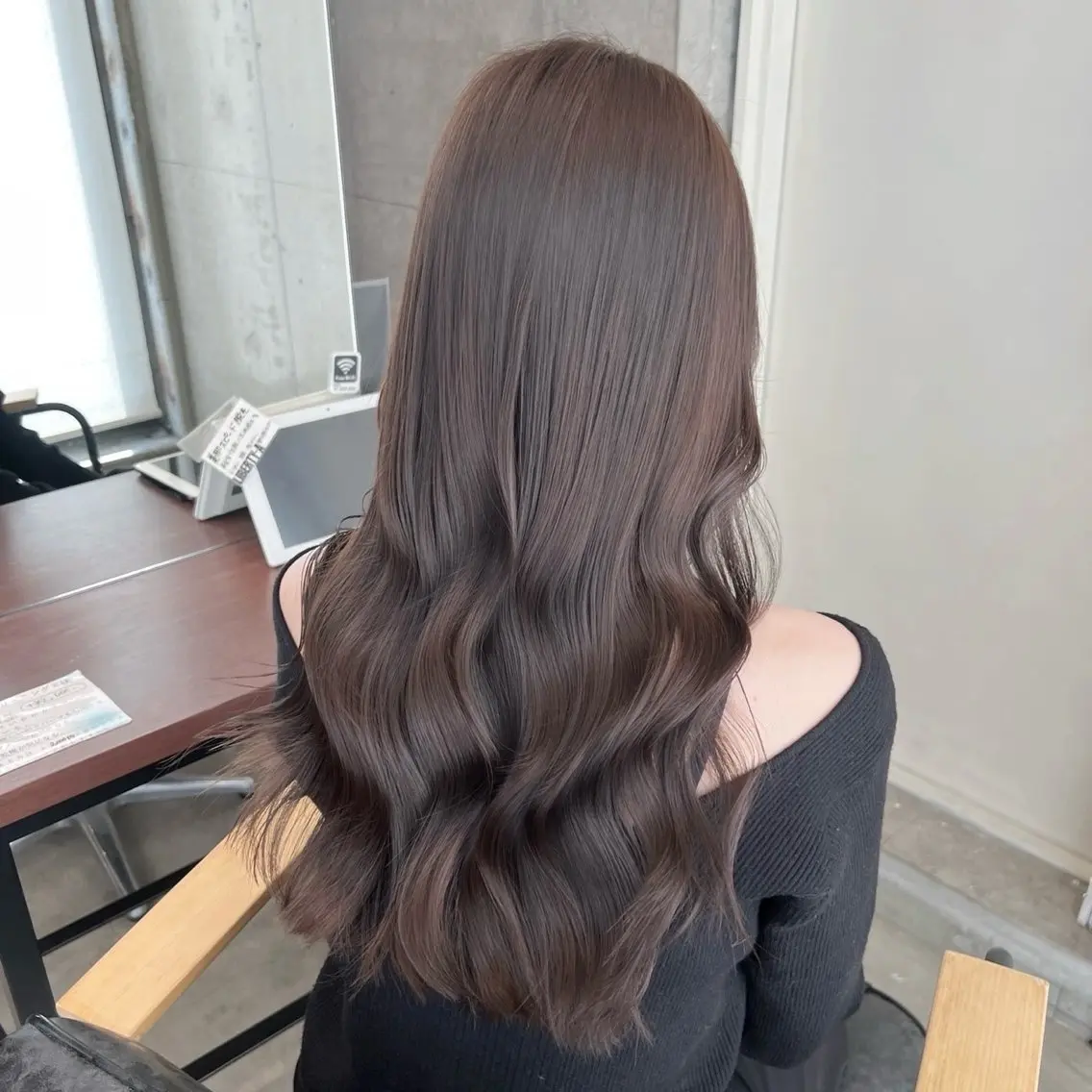 ロング カラー ✨縮毛矯正/髪質改善 錦糸町/松坂拓馬のヘアスタイル