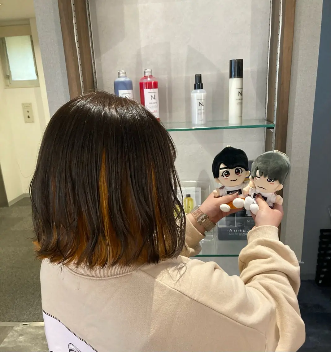 カラー Ayaka ✂︎のヘアスタイル