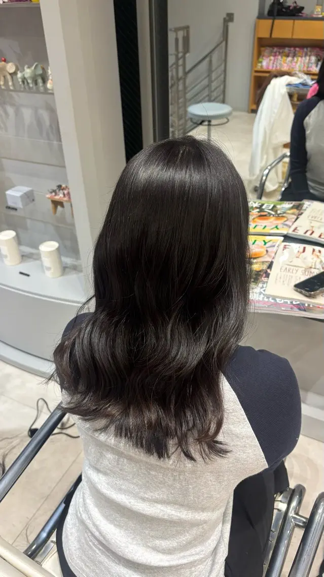 ロング 加賀 心花のヘアスタイル