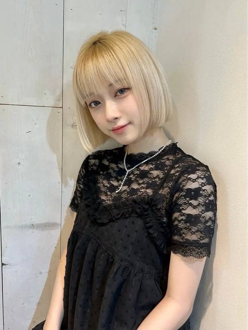 ショート カラー マナ /透明感カラー🩰のヘアスタイル