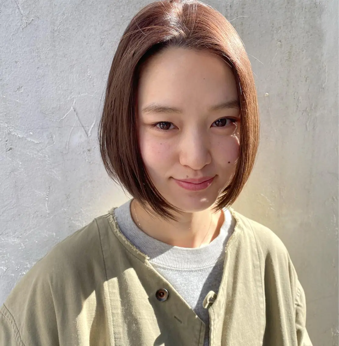 【髪質改善】酸熱トリートメント+カット+カラーの写真