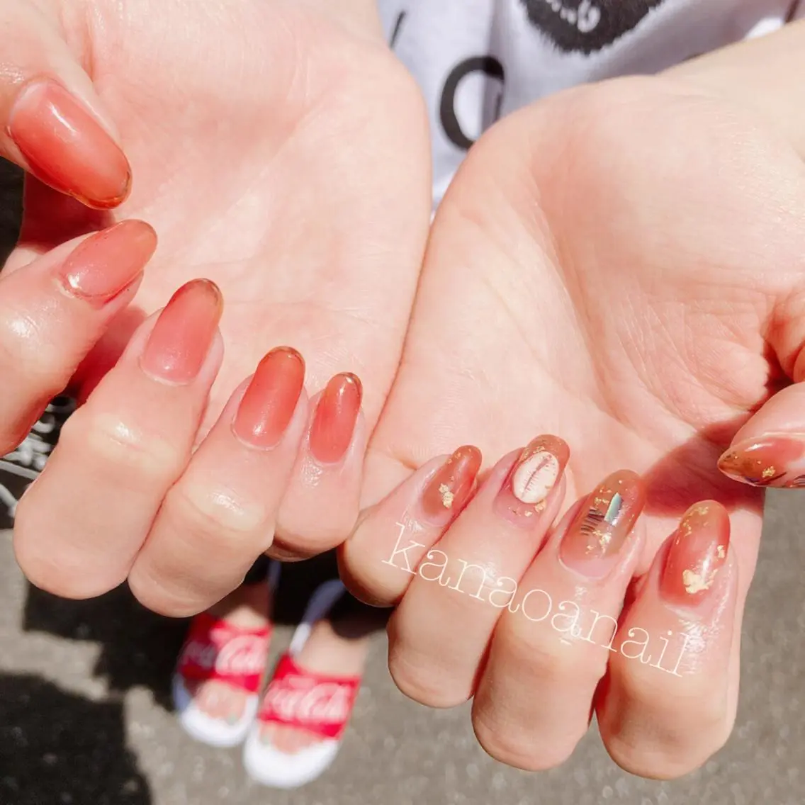 ネイル 地爪育成💅 kanaoanailのネイルデザイン