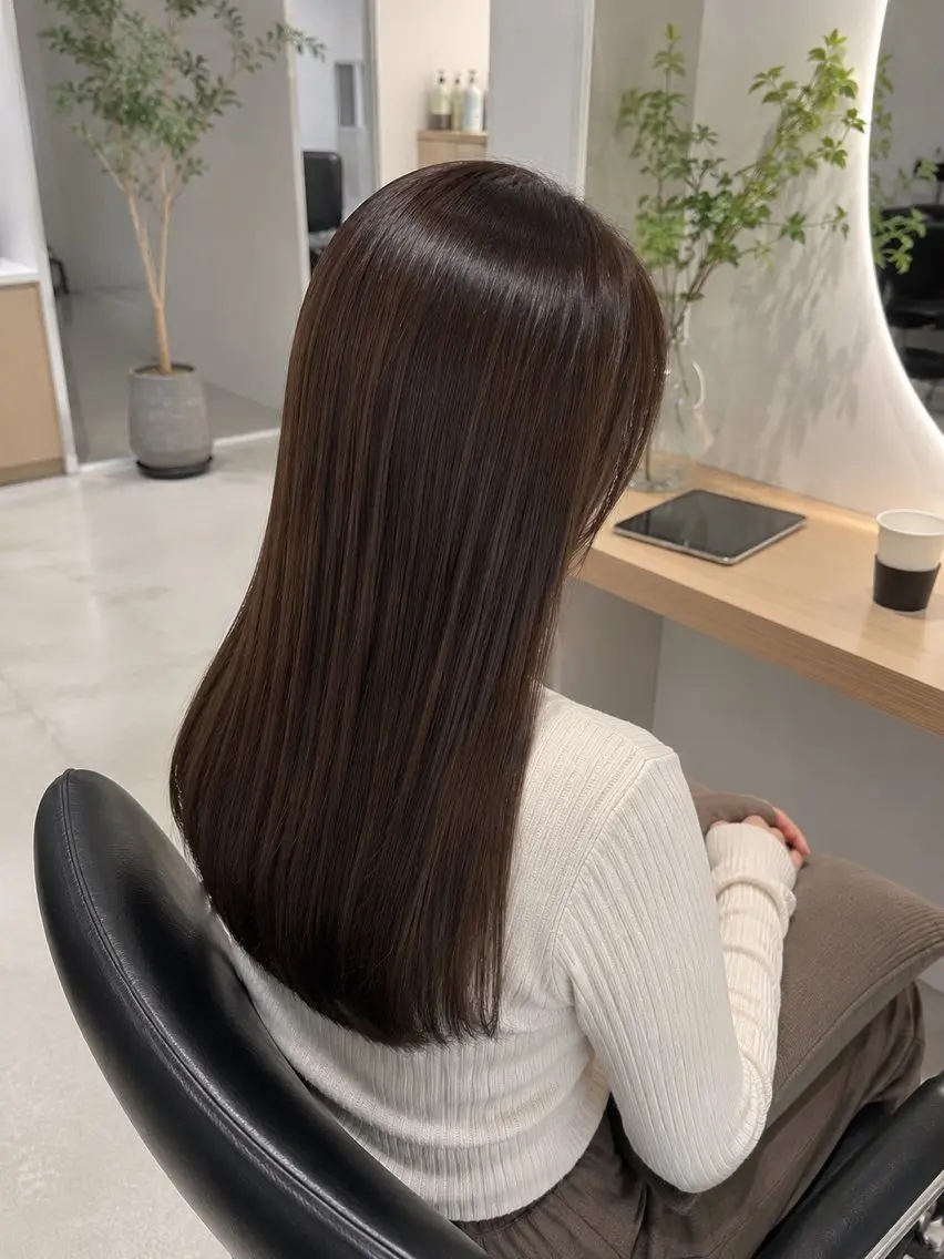 ロング ヘアカラー kyamyi キャミーのヘアスタイル