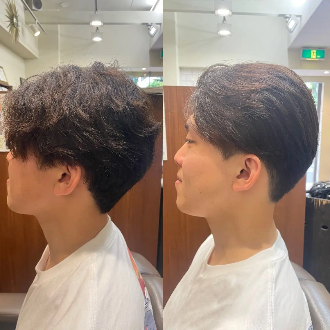 パーマ メンズ カット パーマ 💈トレサンパ 💈金山駅✂︎愛実のヘアスタイル