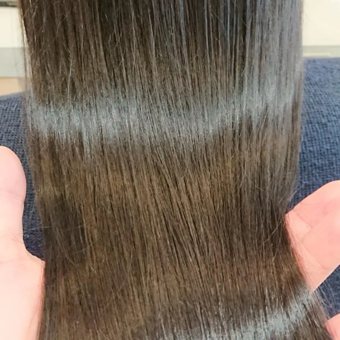 ロング 縮毛矯正 crea   芦田 武栄のヘアスタイル