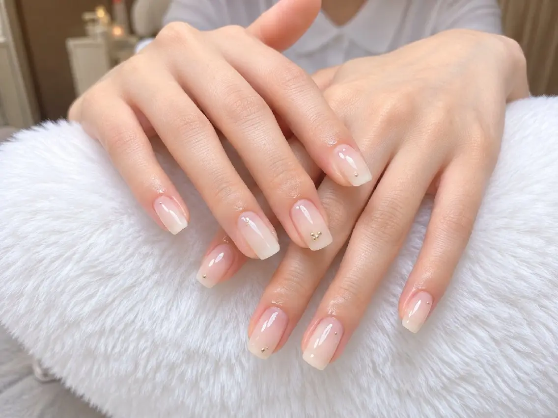 ネイル ジェルネイル ゴールド オフィスネイル シンプルネイル ハンドネイル 高山ルコ(NAIL) 店長のネイルデザイン