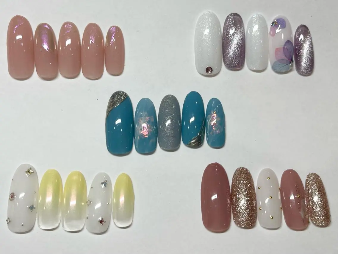ネイル ハンドネイル 高尾 梨花のネイルデザイン