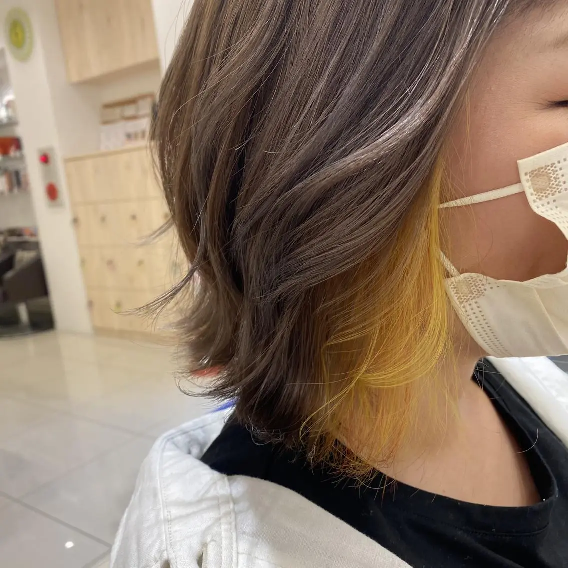 ショート カラー カぺリベラ 寝屋川店のヘアスタイル
