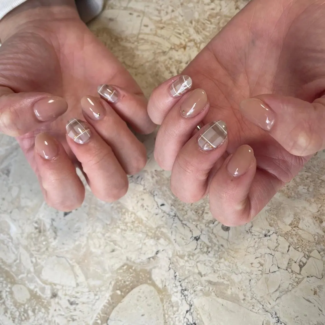 ネイル アートネイル フラワーネイル ジェルネイル 韓国ネイル ラメ(グリッター) ハンドネイル フットネイル nail salon mieux(ミュー)のマツエク・マツパデザイン