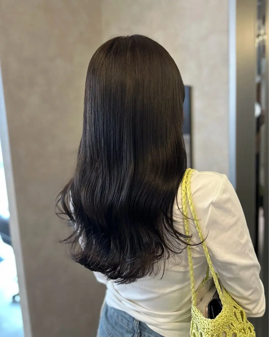 セミロング カラー カット ヘアカラー トリートメント hayato / 梅田のヘアスタイル