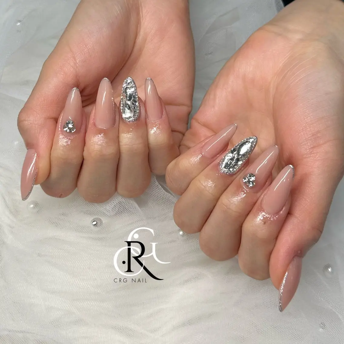 ネイル ロングネイル 持ち込み スカルプネイル RURI  トレンド スカルプ/美フォルムのネイルデザイン