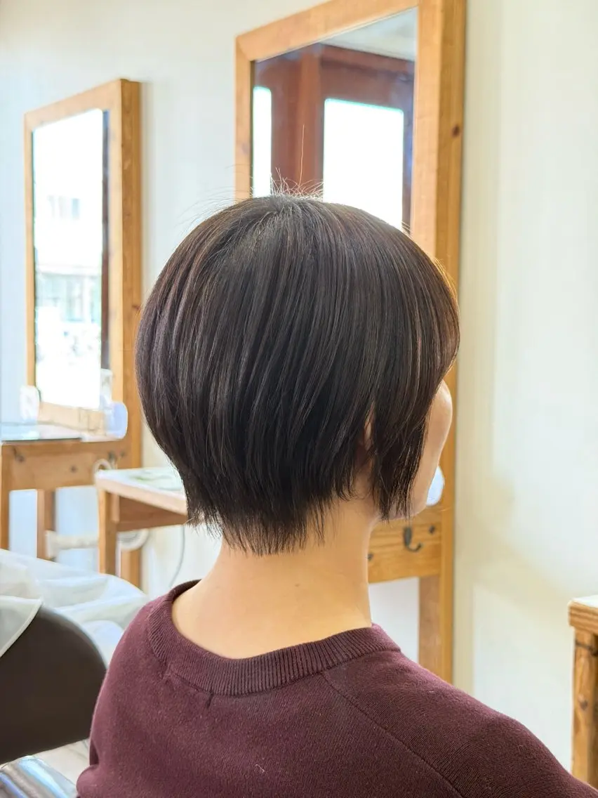 ショート ショートボブ ボブ くびれヘア 髪質改善 ショートヘア ゆうと/ショート /ショートボブ/ボブのヘアスタイル