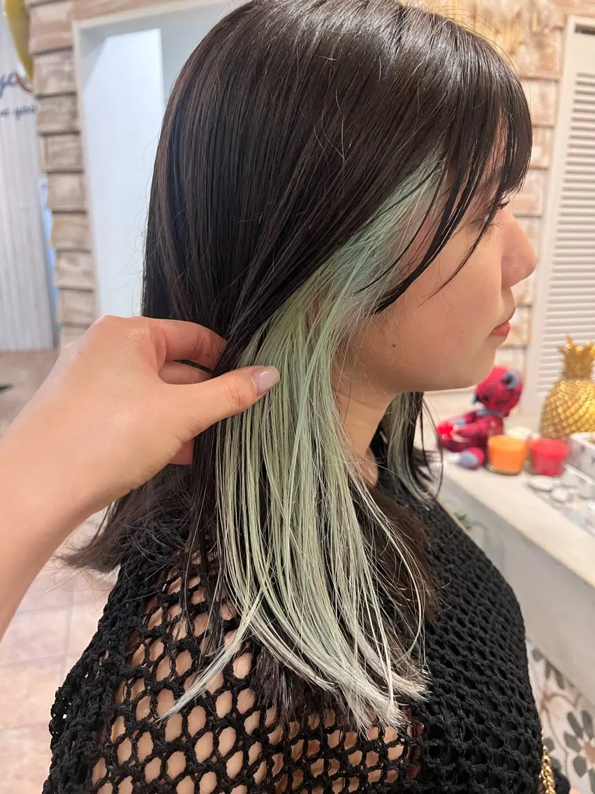 カラー 🪩格安モデル 募集中🪩モエ🪩のヘアスタイル