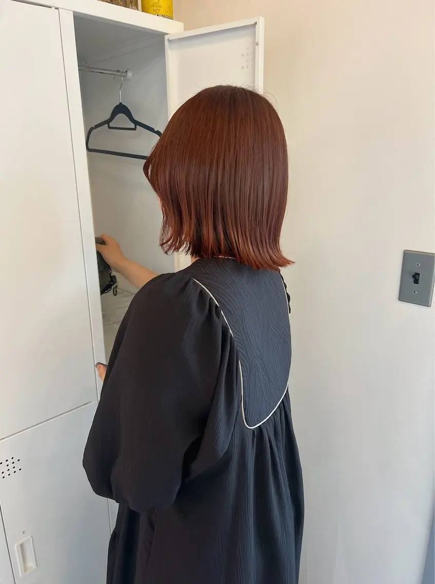 ショート カラー ダブルカラー カット ヘアカラー トリートメント cher. naoのヘアスタイル