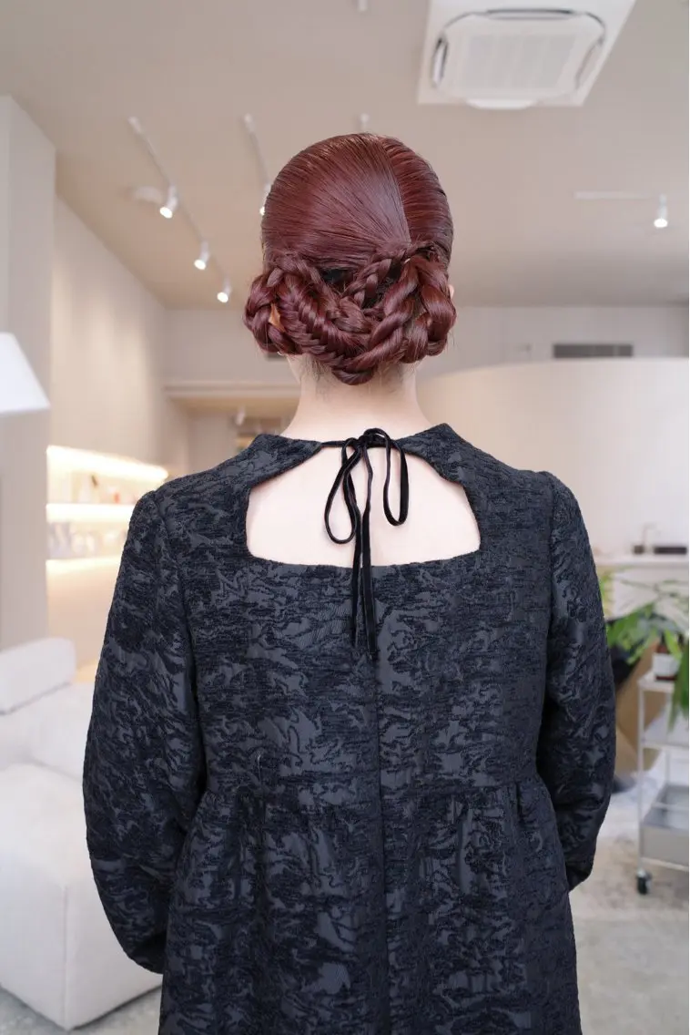 ロング NAGI ヘアメイクのヘアスタイル