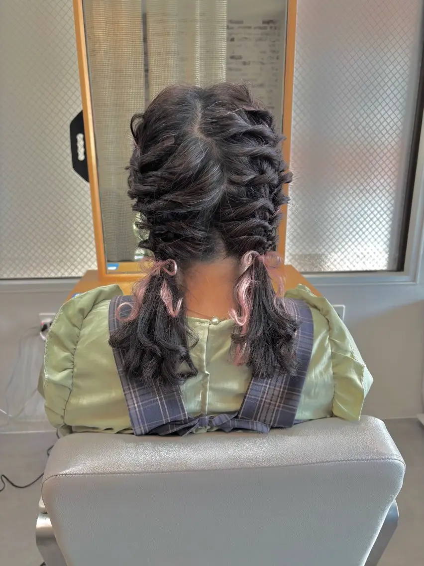 セミロング rinrin 天文館のヘアスタイル