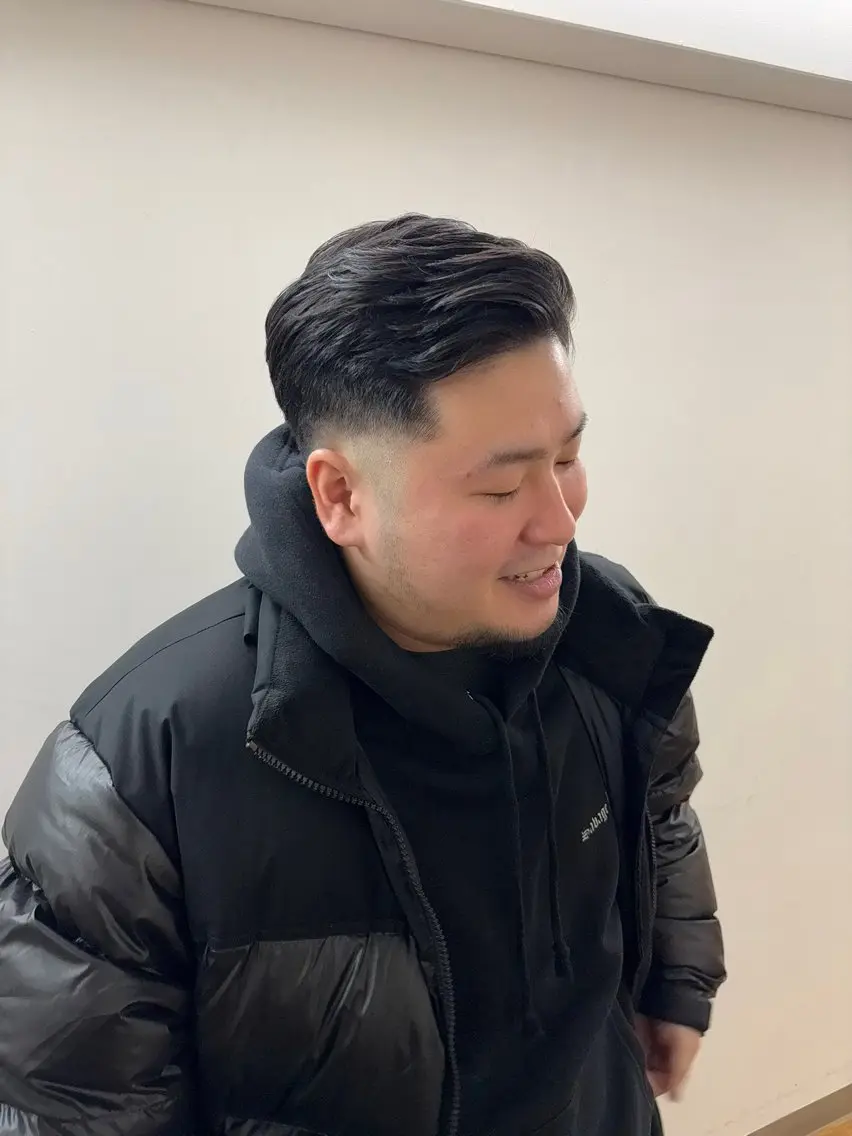 ショート メンズ フェードカット カット 松田 アカリのヘアスタイル
