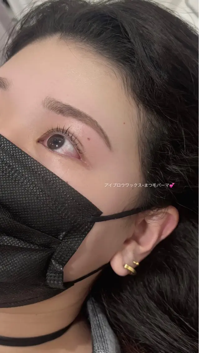 マツエク・マツパ tear🖤/ eye / nailのマツエク・マツパデザイン