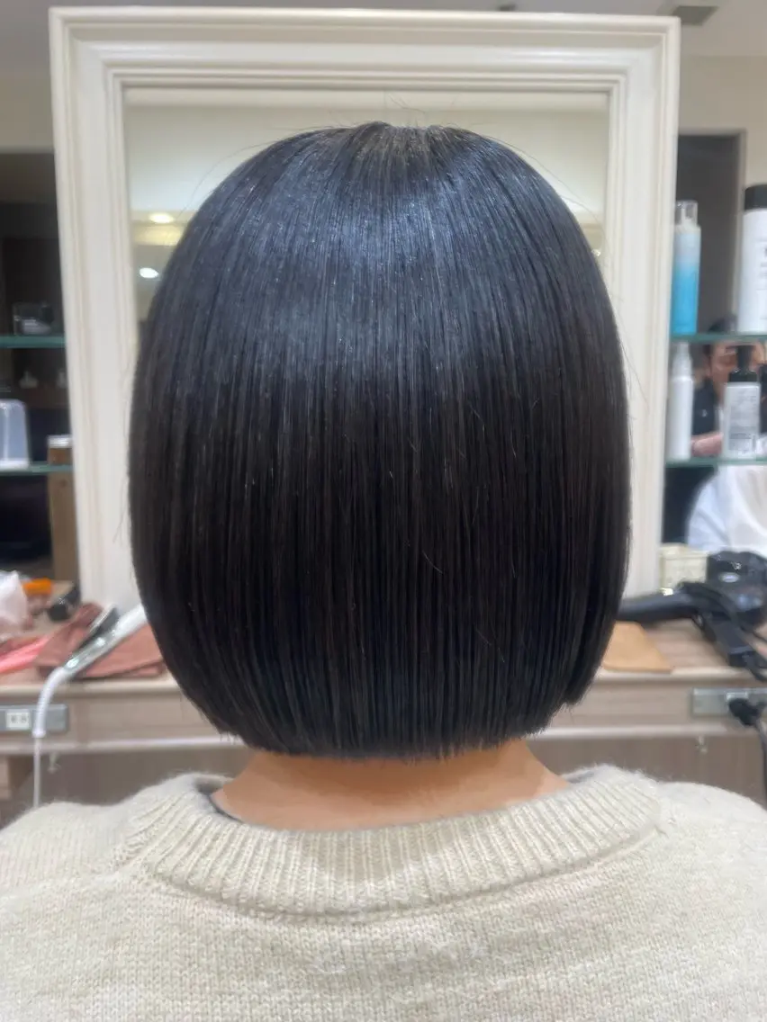 ショート カット トリートメント 韓国ヘアメイク🎀/ 縮毛矯正✨山本媛香のヘアスタイル
