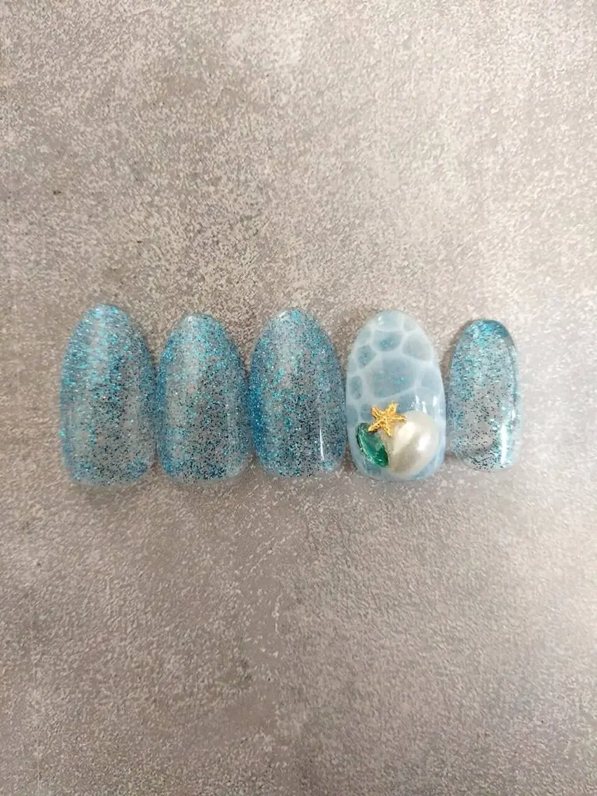 ネイル ハンドネイル Yu-a 🌻 ルカのネイルデザイン