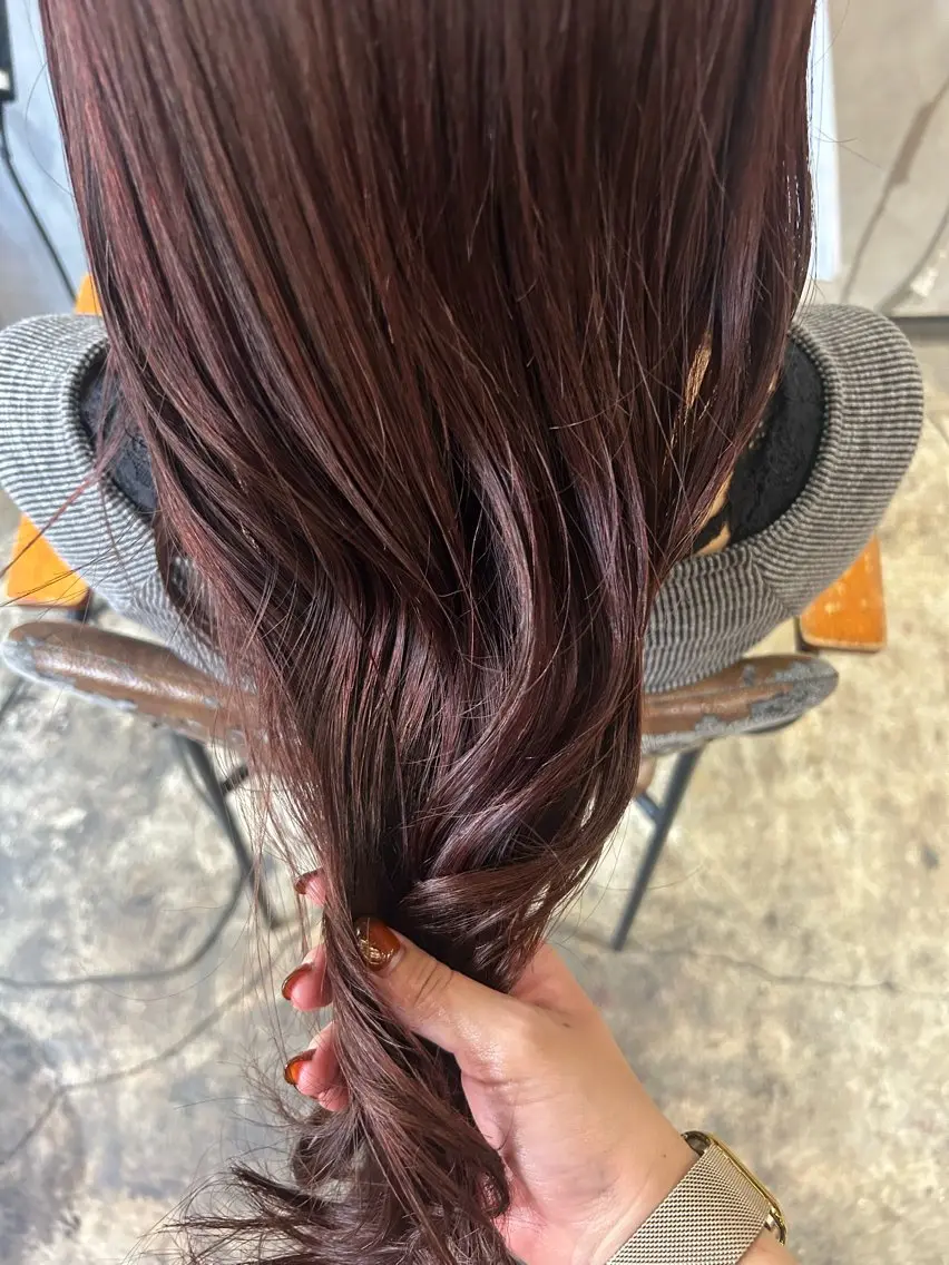 ロング カラー ヘアカラー 福村 彩夏のヘアスタイル