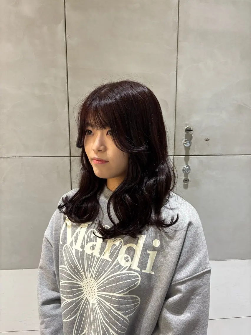 ロング Rino🎀/盛れる 顔周りカット🪽✩のヘアスタイル