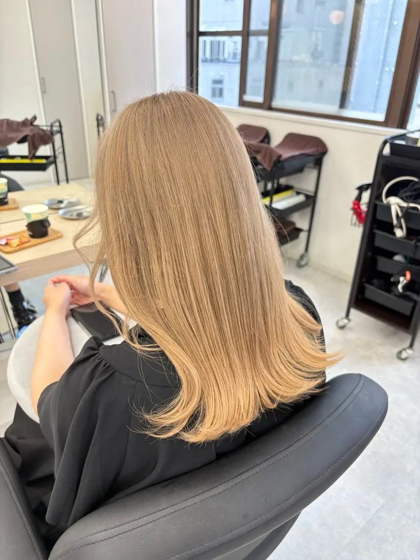 《NEW》🩵カット+ワンカラー+艶トリートメント🩵の写真
