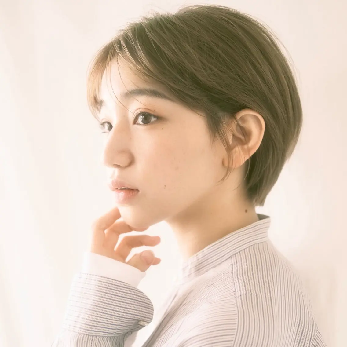 ショート カラー パーマ カット ヘアカラー トリートメント ショートボブ髪質改善 縮毛矯正のプロ山道潤のヘアスタイル