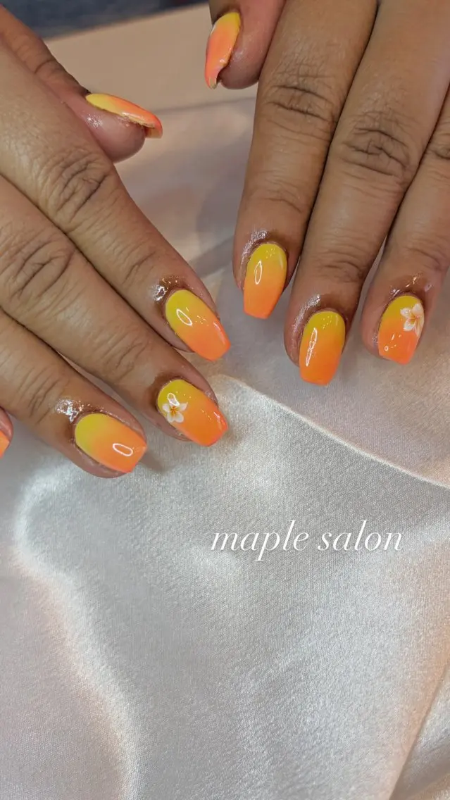 ネイル ハンドネイル Maple saronのネイルデザイン