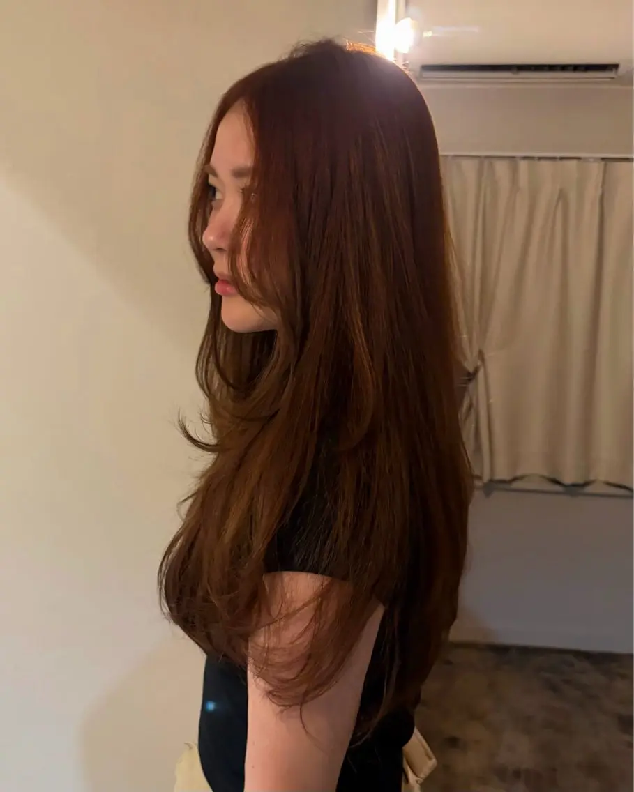 ロング ヘアカラー azumi🪷 似合わせカラーのヘアスタイル