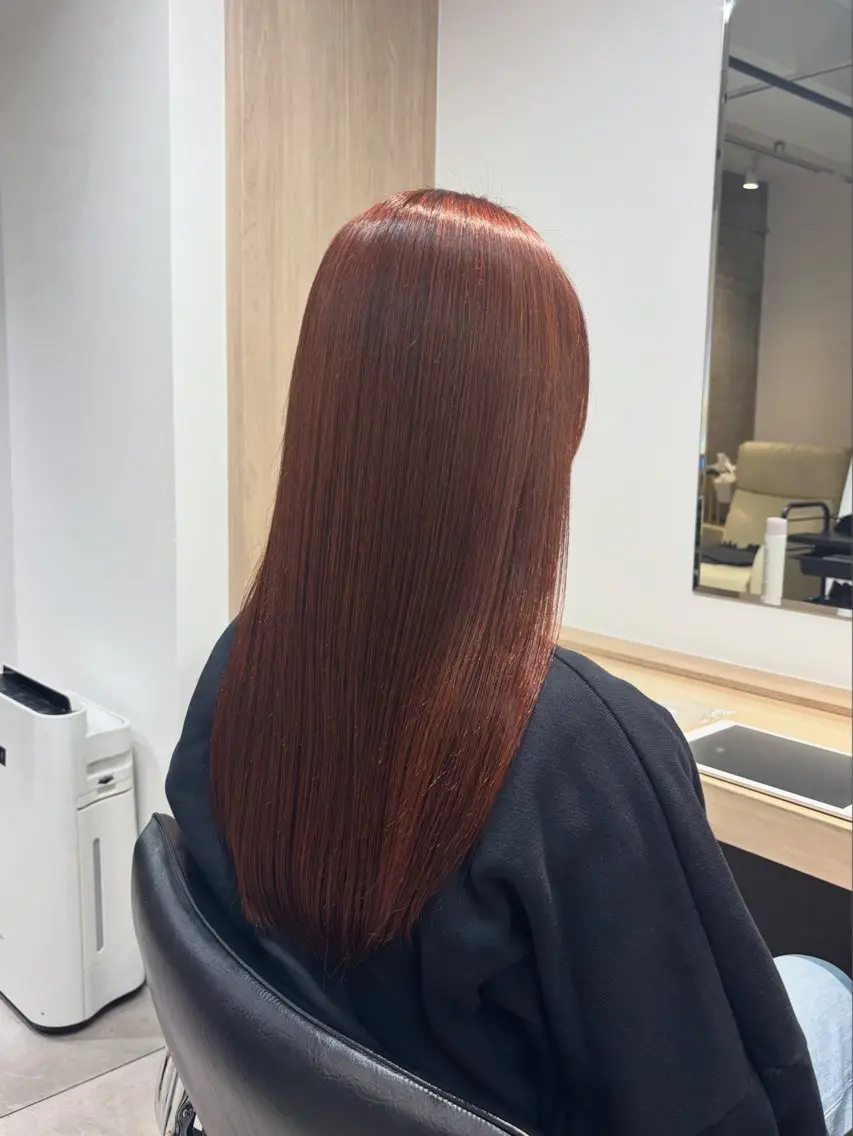 ロング カラー 真壁 凜々子のヘアスタイル