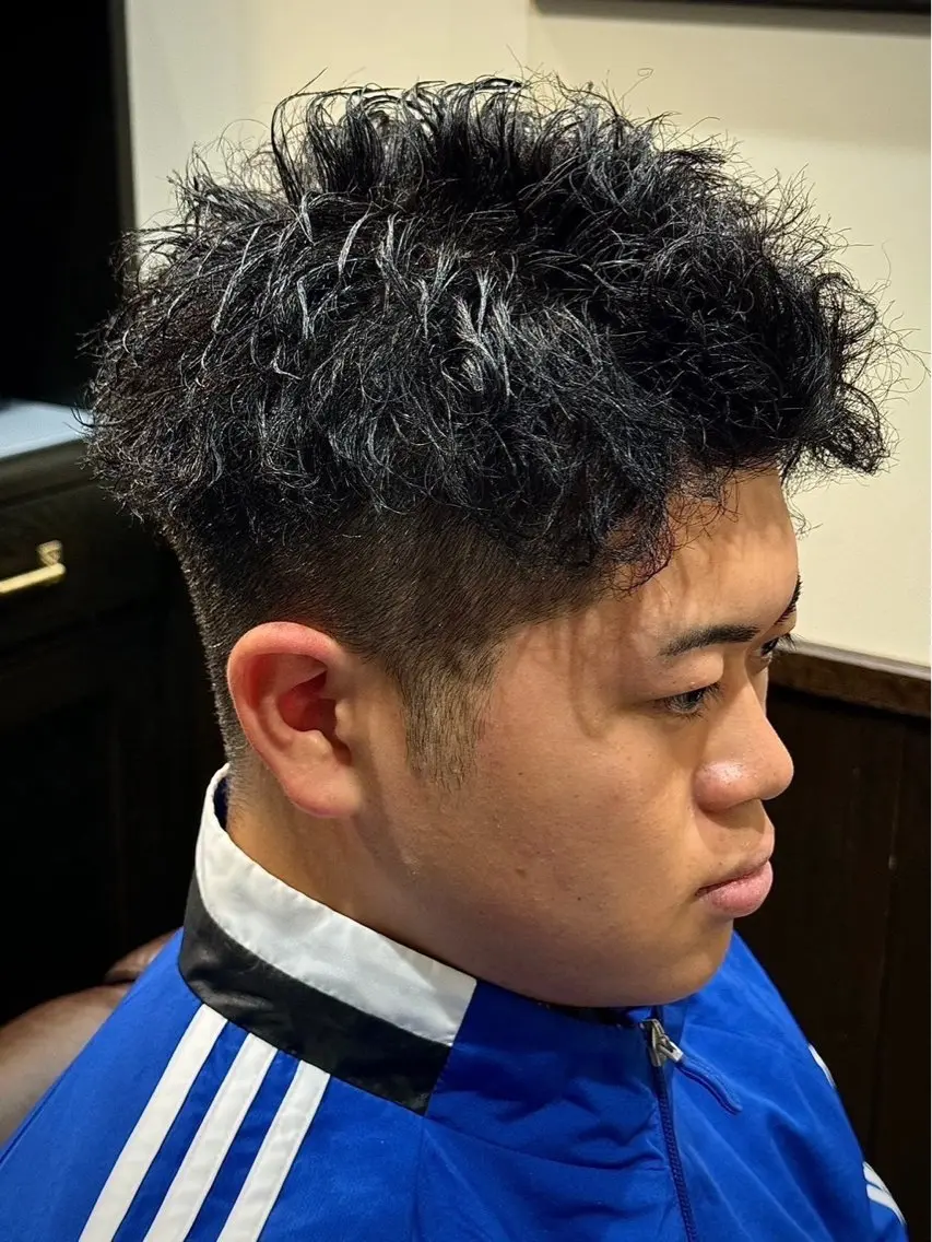 ショート パーマ 菅原 大空のヘアスタイル