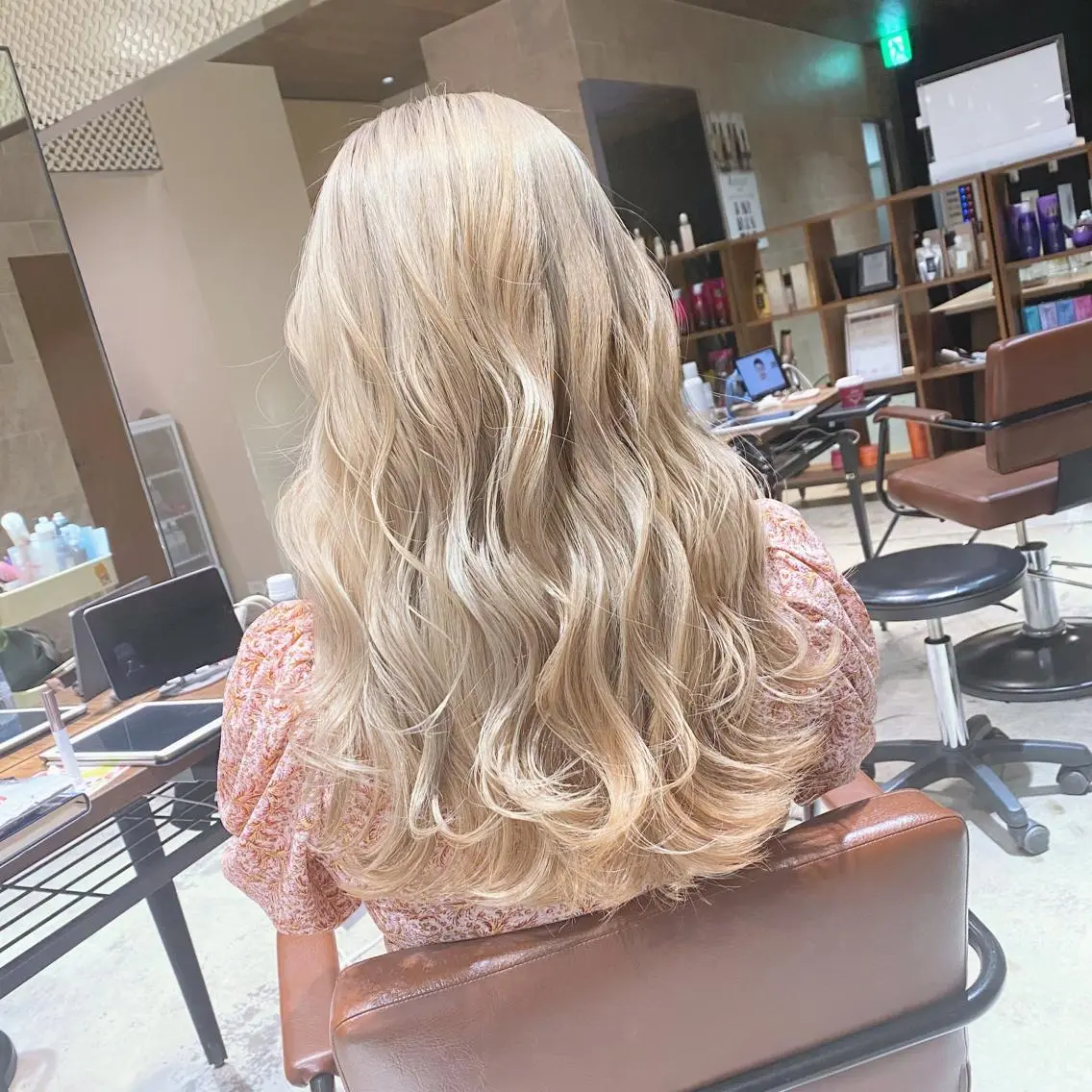 カラー カット ヘアカラー 顔まわりの神様✨ 透明感カラー藤嶋秀幸のヘアスタイル