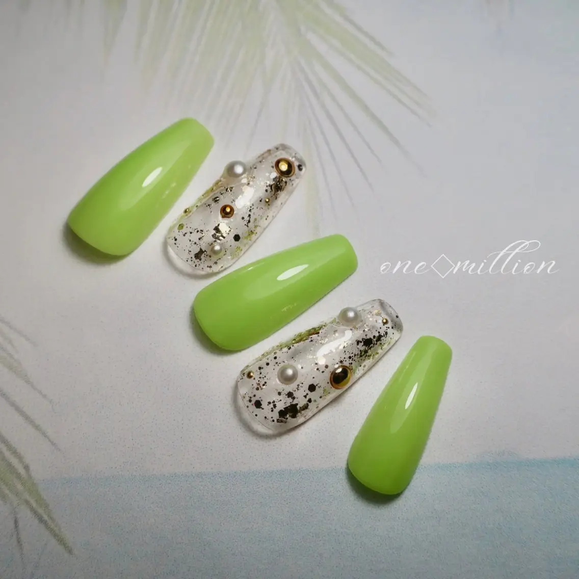 ネイル nail salon ワンミリオンのネイルデザイン